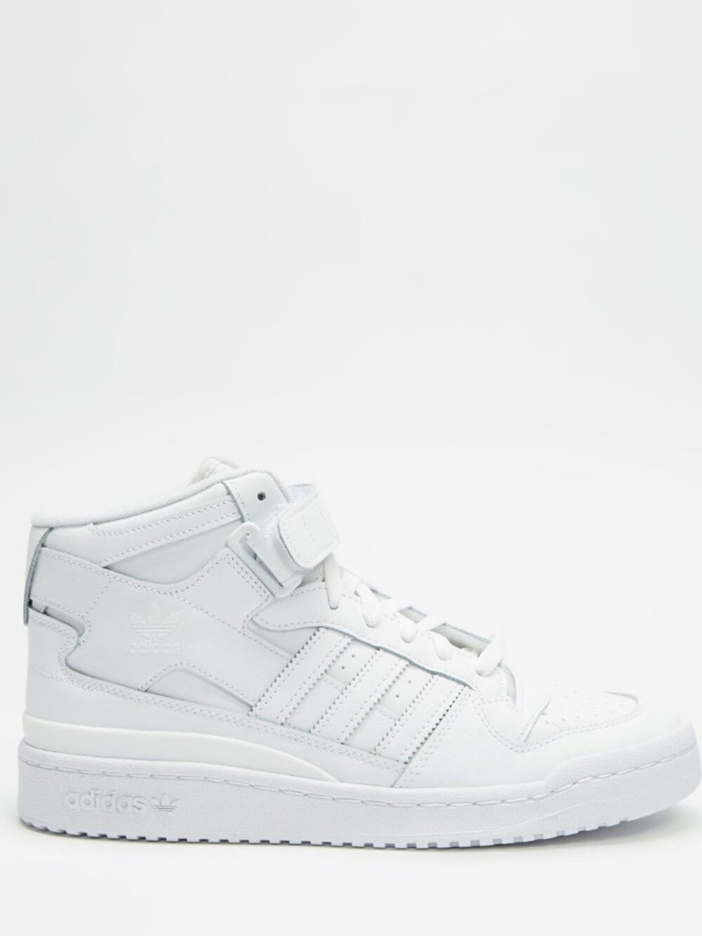 Adidas Forum Mid (Triple White). Brand New. Mens Size: 12.